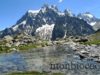 randonnée au glacier blanc, lac tuckett,massif des écrins alpes